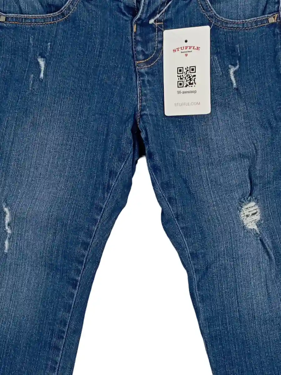 UNITED COLORS OF BENETTON Destroyed Jeans Bild 2
