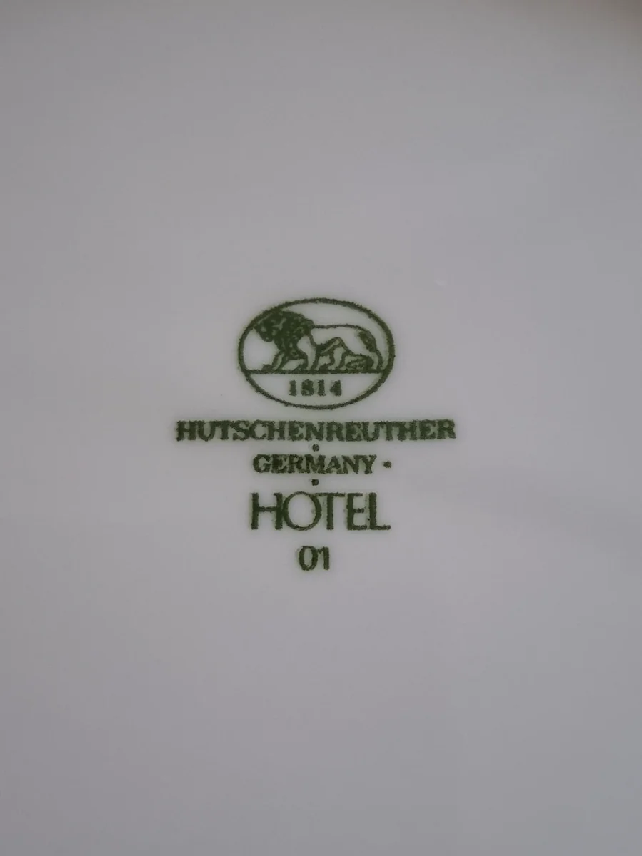 HUTSCHENREUTHER Speiseteller Weiß Porzellan Uni Klassisch…