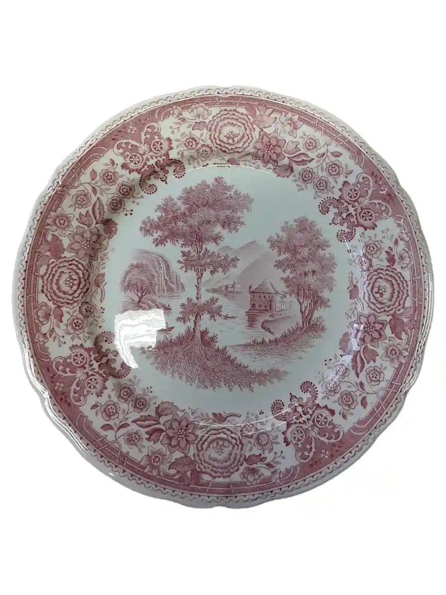 VILLEROY & BOCH Wandteller Burgenland Rosa Porzellan rund…