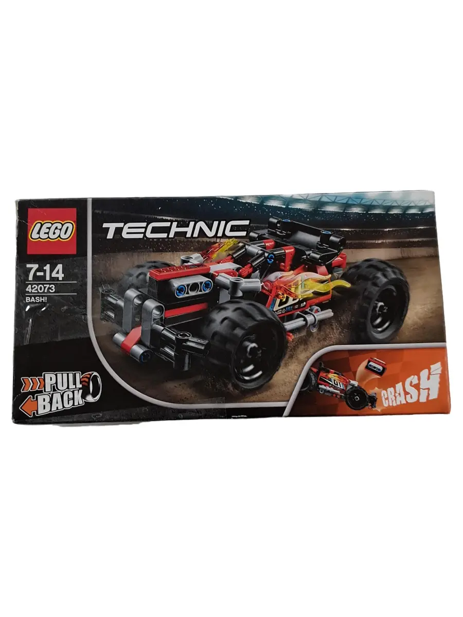 Bauset Komplett Technic Pull Back Rennwagen Buggy 42073 BASH! ab 8 Jahre