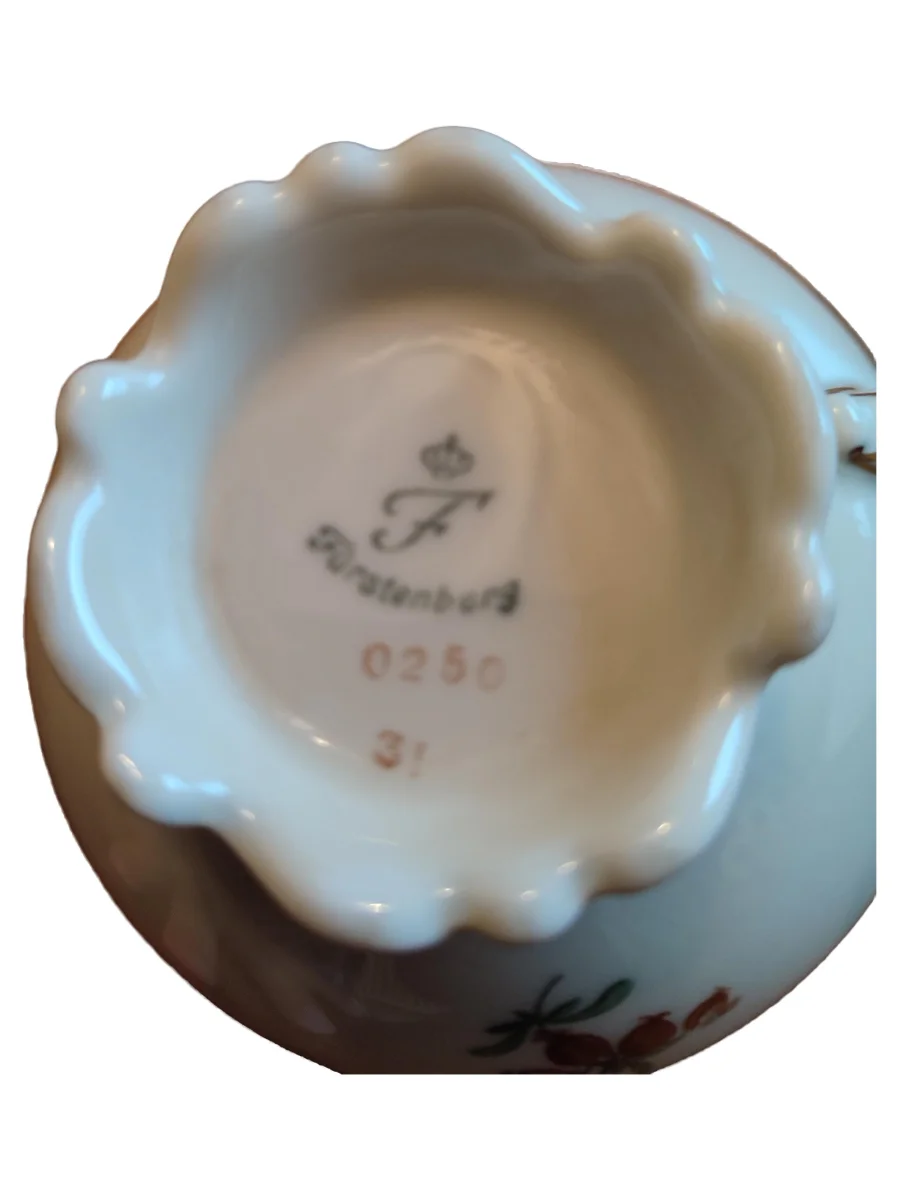 FÜRSTENBERG Tasse und Unterteller Bild 4