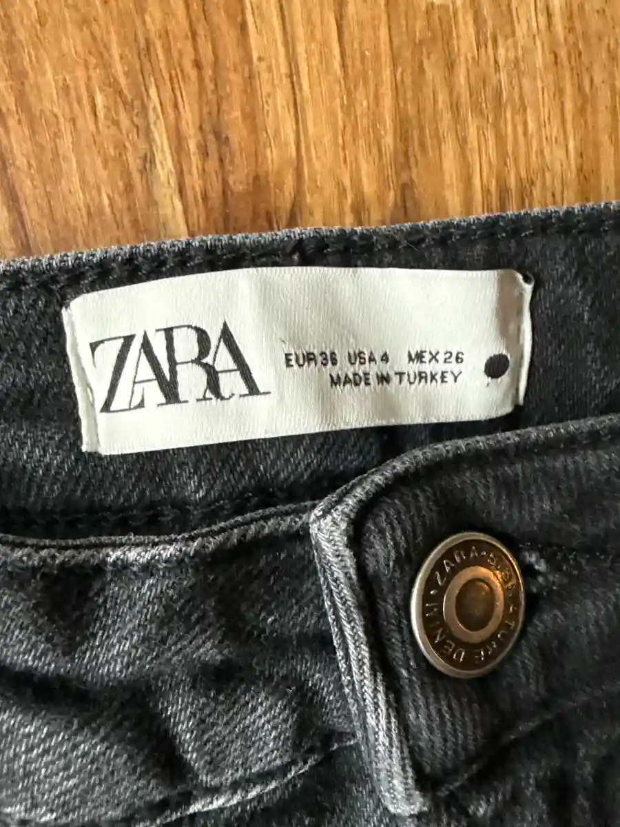 ZARA High Waist Jeans Bild 3