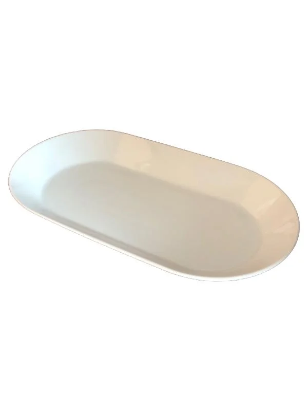 IKEA Servierplatte Weiß Porzellan Uni Minimalistisch…