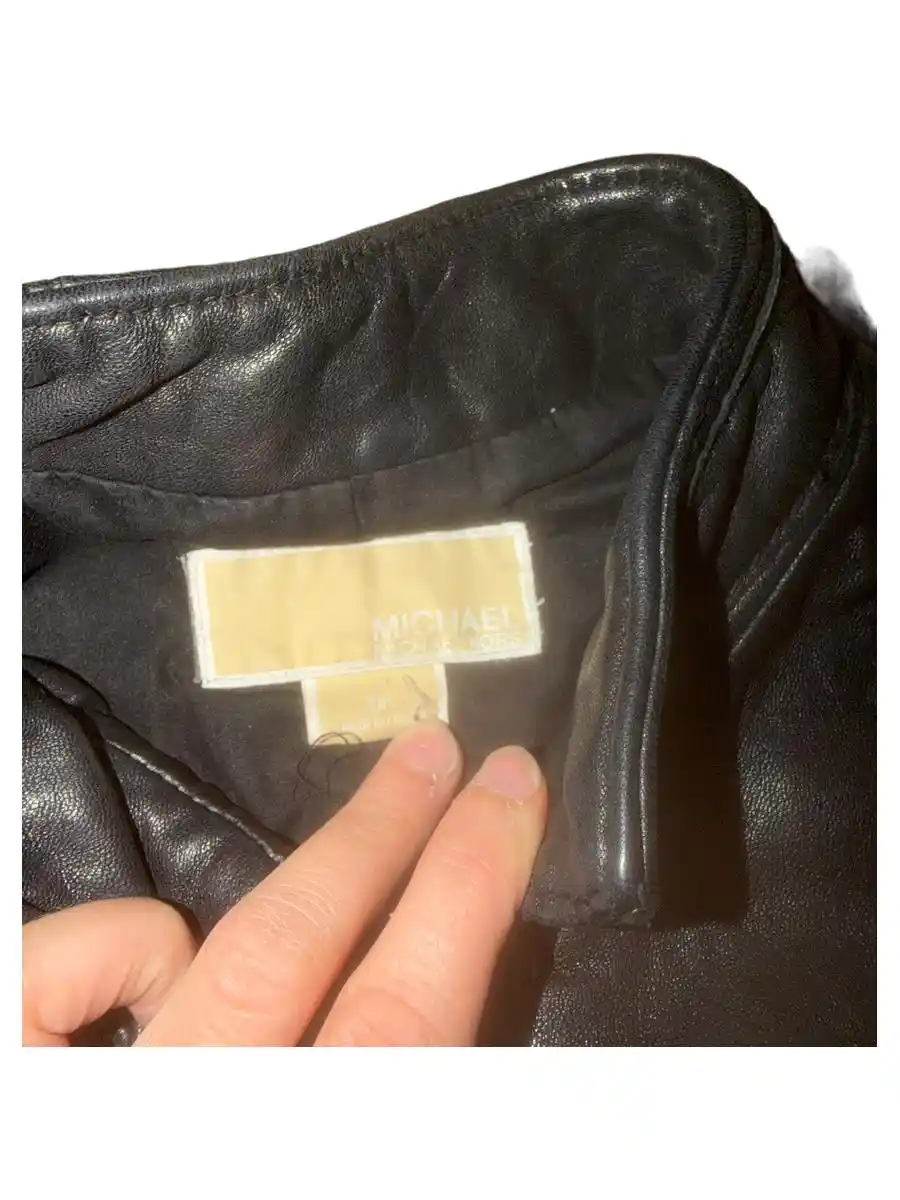 MICHAEL KORS Lederjacke Bild 4