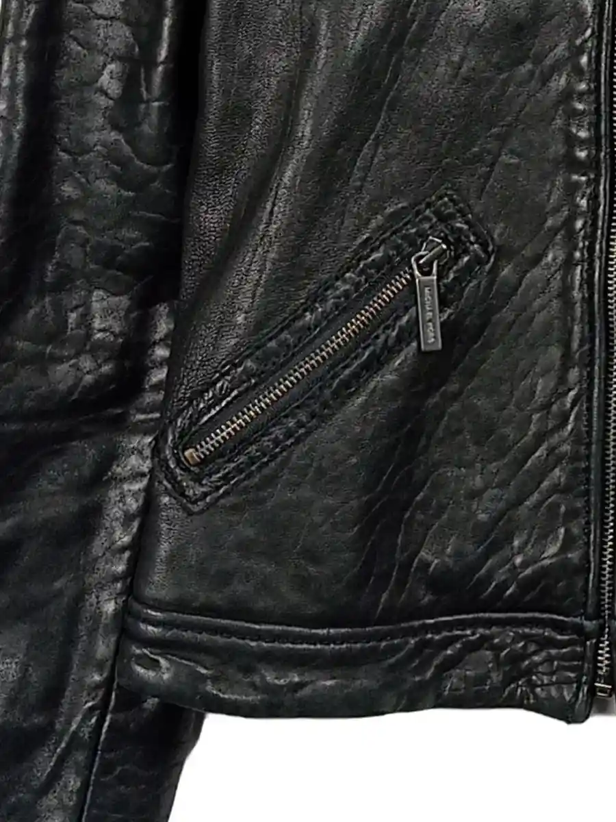 MICHAEL KORS Lederjacke Bild 3