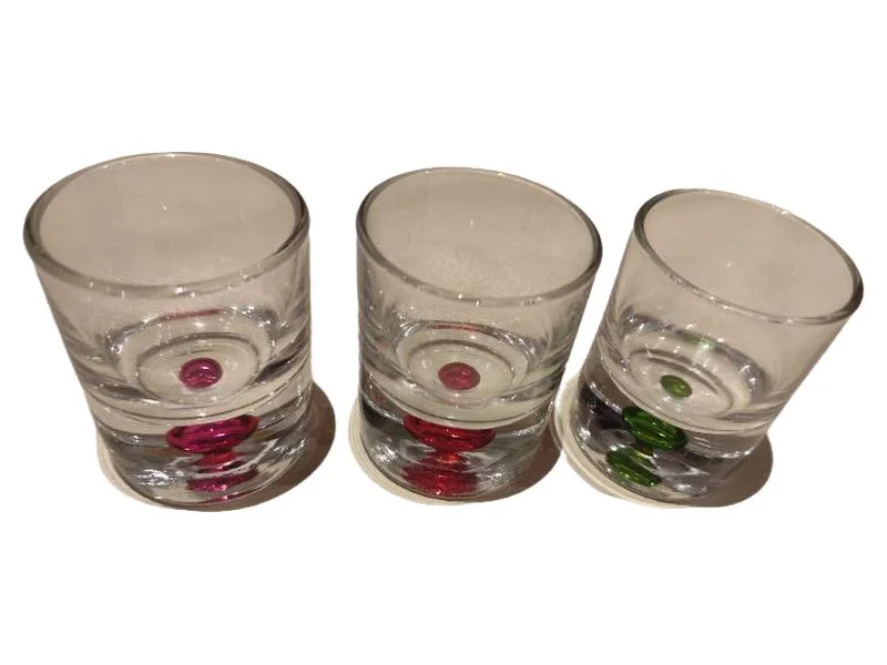 IKEA Cocktailglas Grau Uni Party Minimalistisch 4 Teile