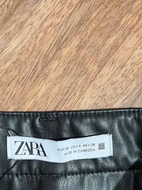 ZARA Lederhose Bild 6