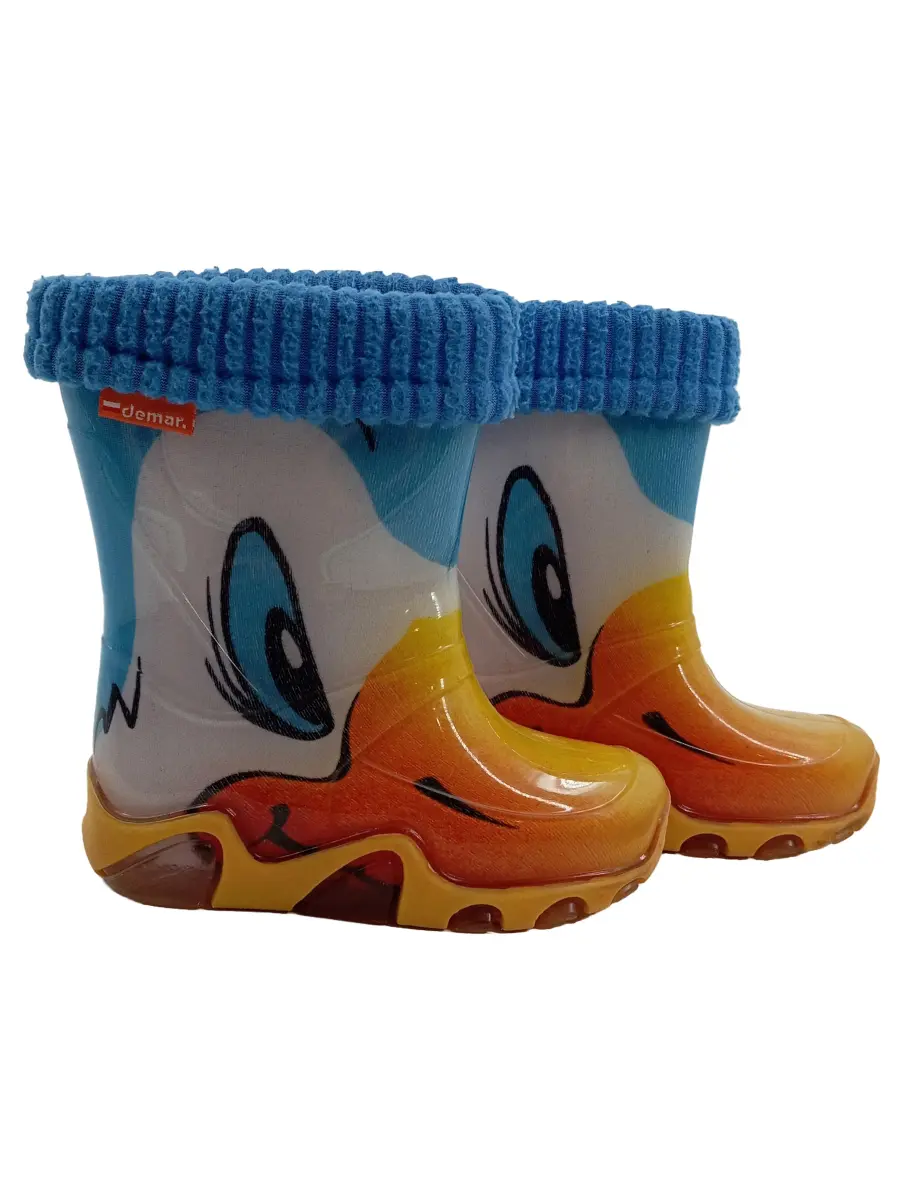 DEMAR Gummistiefel Kinder Gr. 22 Mehrfarbig Ohne…