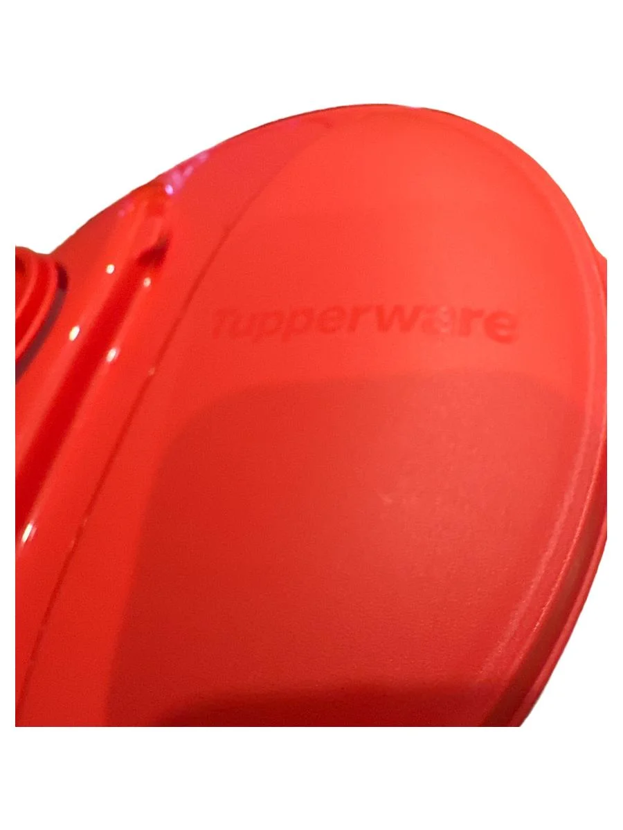 TUPPERWARE Vorratsdose Schüssel 19x20x16cm Rot Kunststoff…