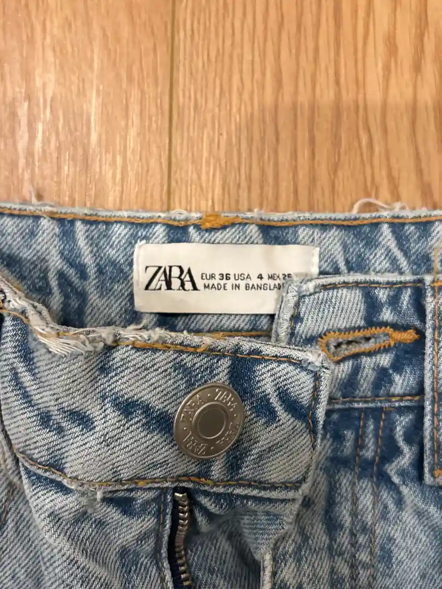 ZARA High Waist Jeans Bild 4