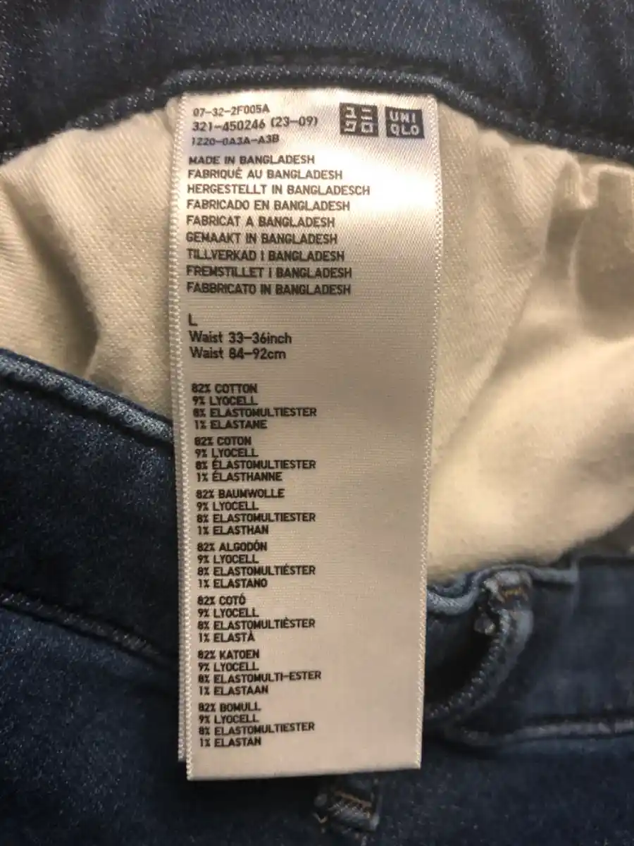 UNIQLO Jeans Regular Fit Bild 4
