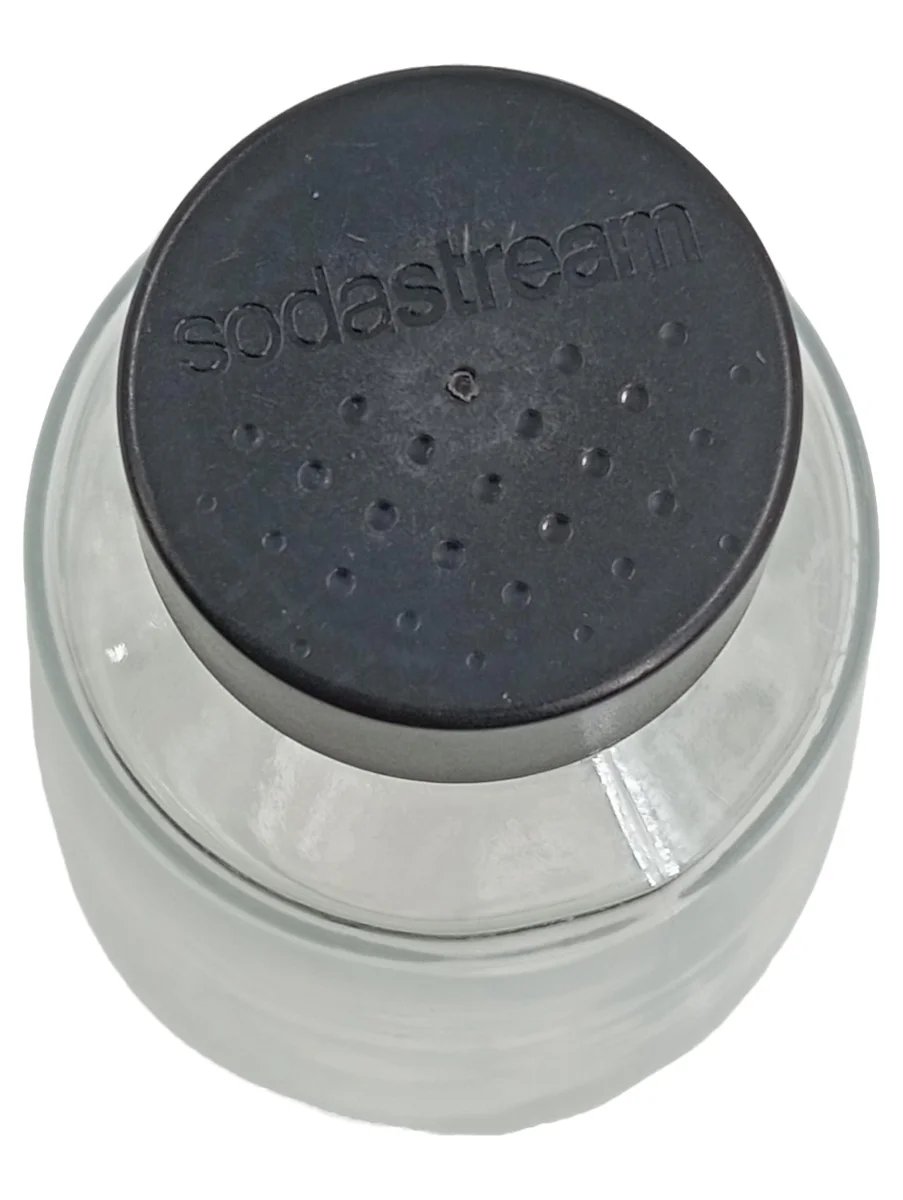 SODASTREAM Trinkflasche Glasflasche Deckel Transparent…