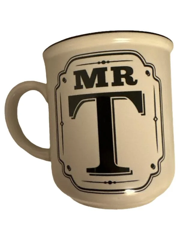 HISTORY & HERALDRY Tasse Weiß Keramik Monogramm Schriftzug…