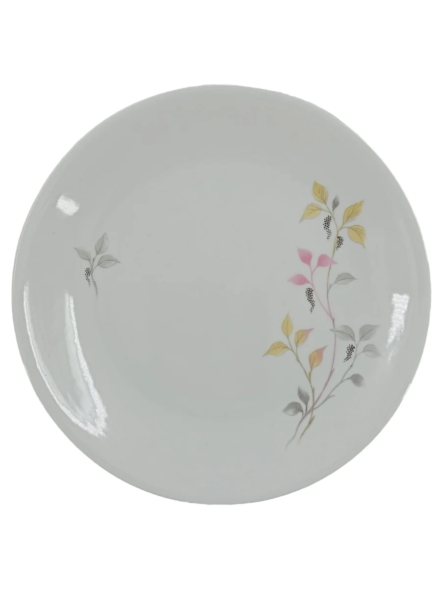 HUTSCHENREUTHER Speiseteller Weiß Porzellan Blatt Florales…