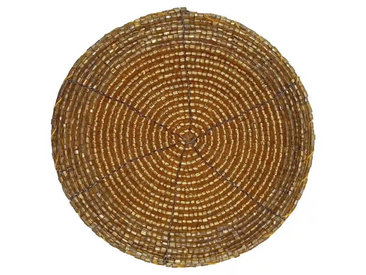 BUTLERS Untersetzer Gold Perlen rund Geometrisch Glamourös…
