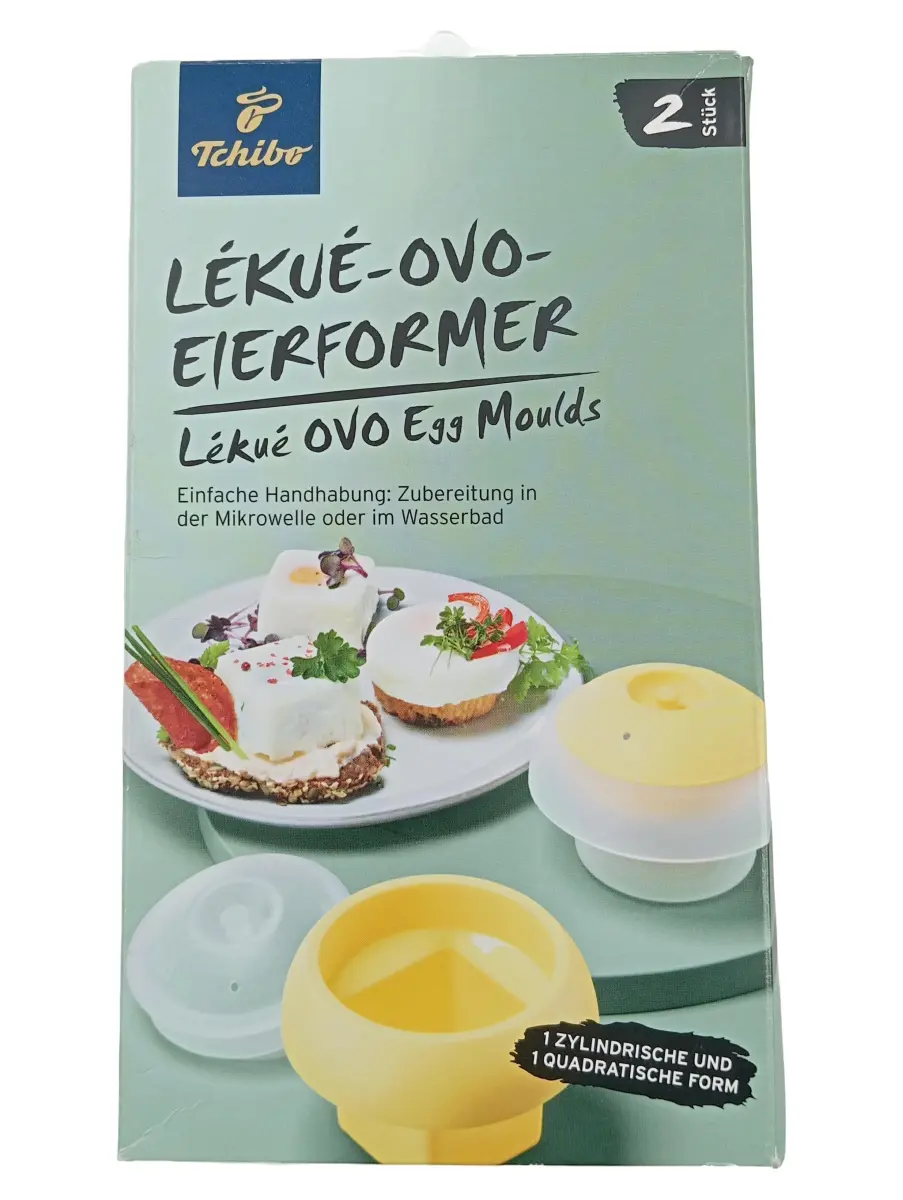 TCHIBO Mikrowellengeschirr Eierformer Stück Wasserbad…