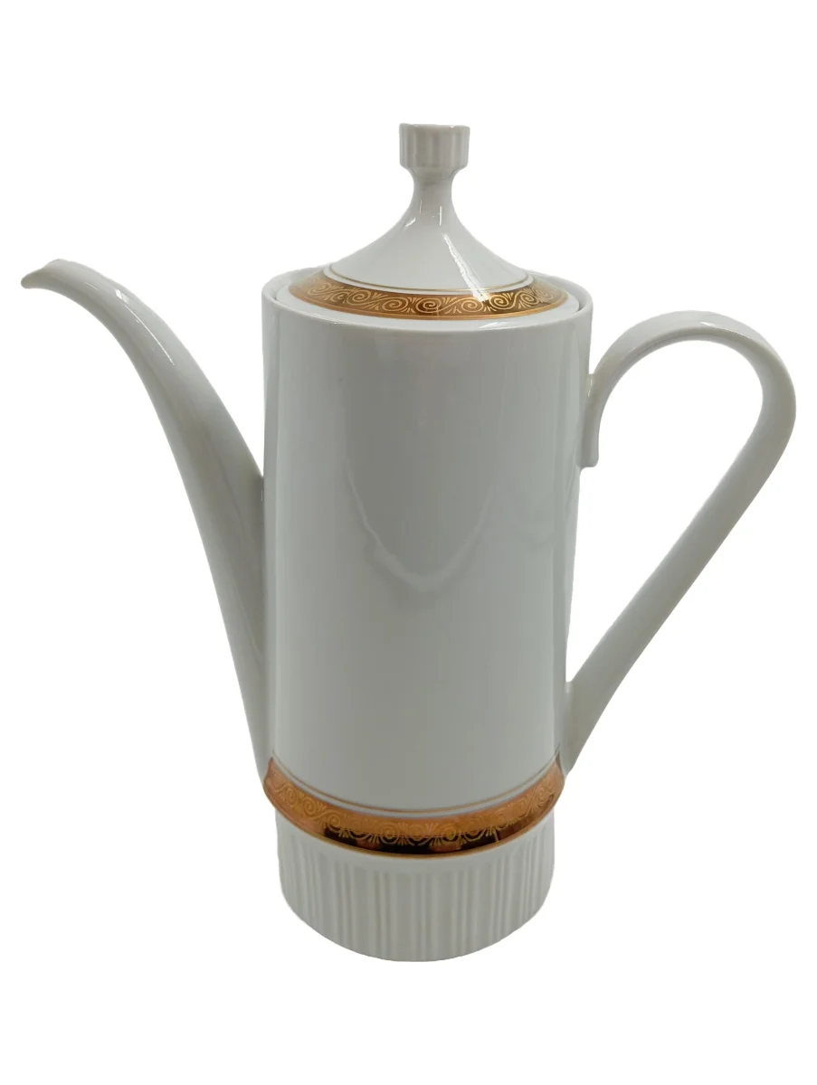 KAHLA Kaffeekanne Weiß Keramik Uni Klassisch 26 cm…