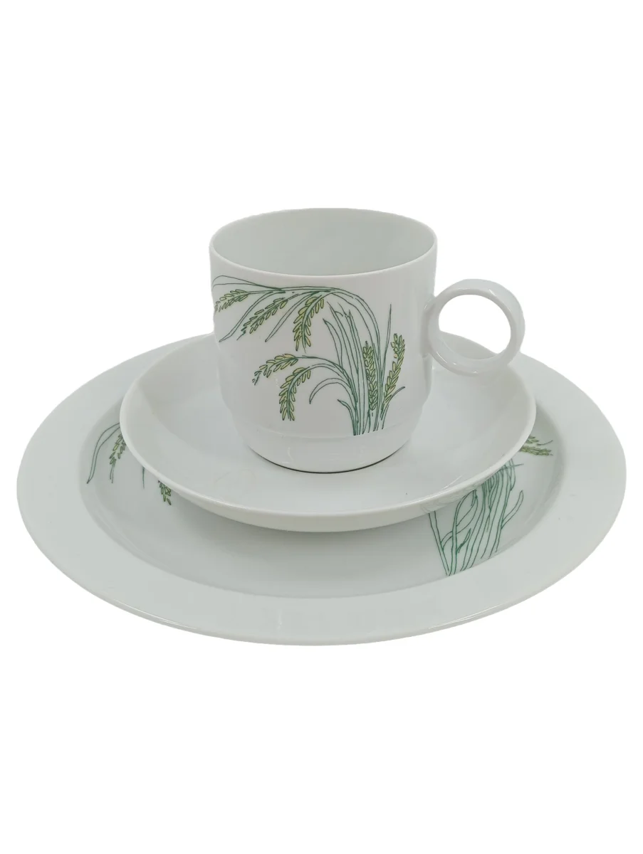 ROSENTHAL Kaffeeservice Weiß Porzellan Blumen Florales…
