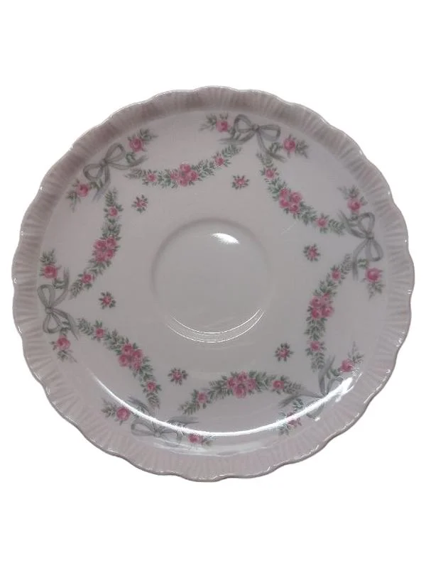 HUTSCHENREUTHER Unterteller Porcelaine Rose Weiß Polyamid…