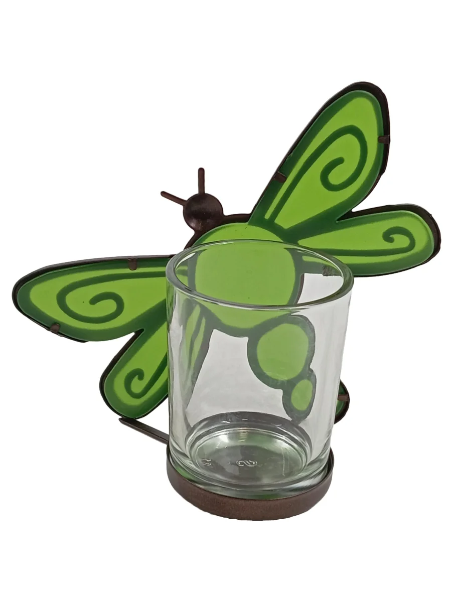 PARTYLITE Windlicht Abdeckung Gartenblumen Design 11x11cm…