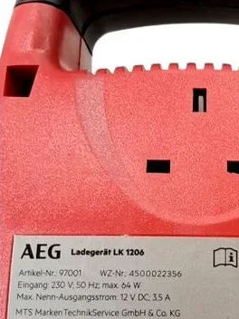AEG Autobatterie Ladegerät Bild 3