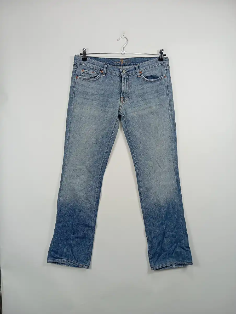 7 FOR ALL MANKIND Jeans Straight Leg Bild 2