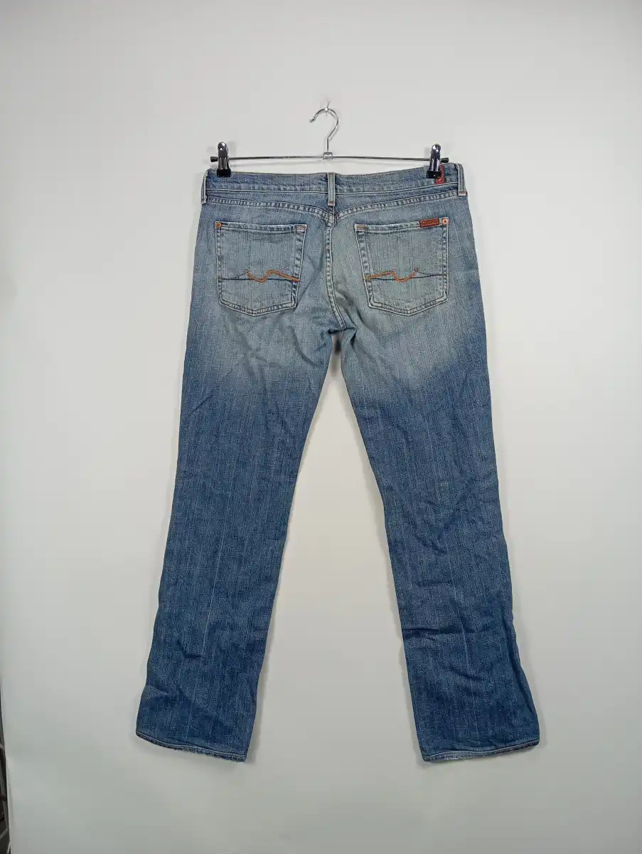 7 FOR ALL MANKIND Jeans Straight Leg Bild 3
