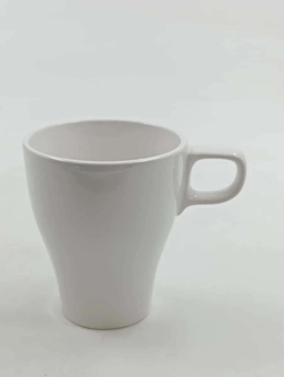 IKEA Tasse Weiß Keramik Uni Basic Alltag 1 Teile