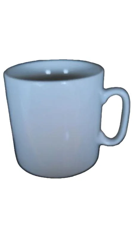 ARZBERG Tasse Weiß Porzellan Uni Klassisch Alltag 1 Teile