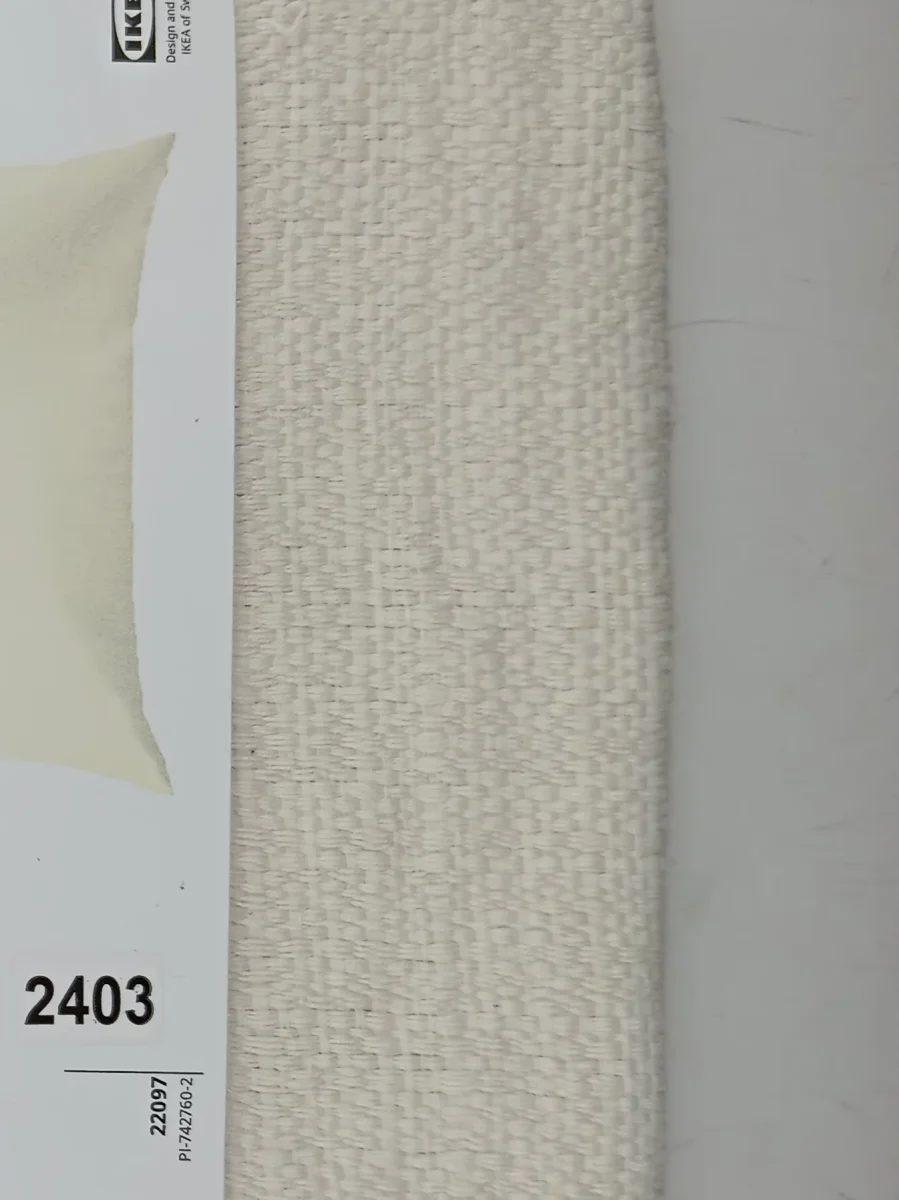 IKEA Kissenbezug LAGERPOPPEL 50x50 Beige Polyester…