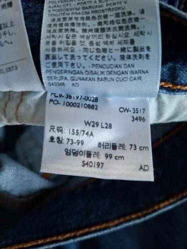 LEVI'S Jeans Tapered Fit Bild 4