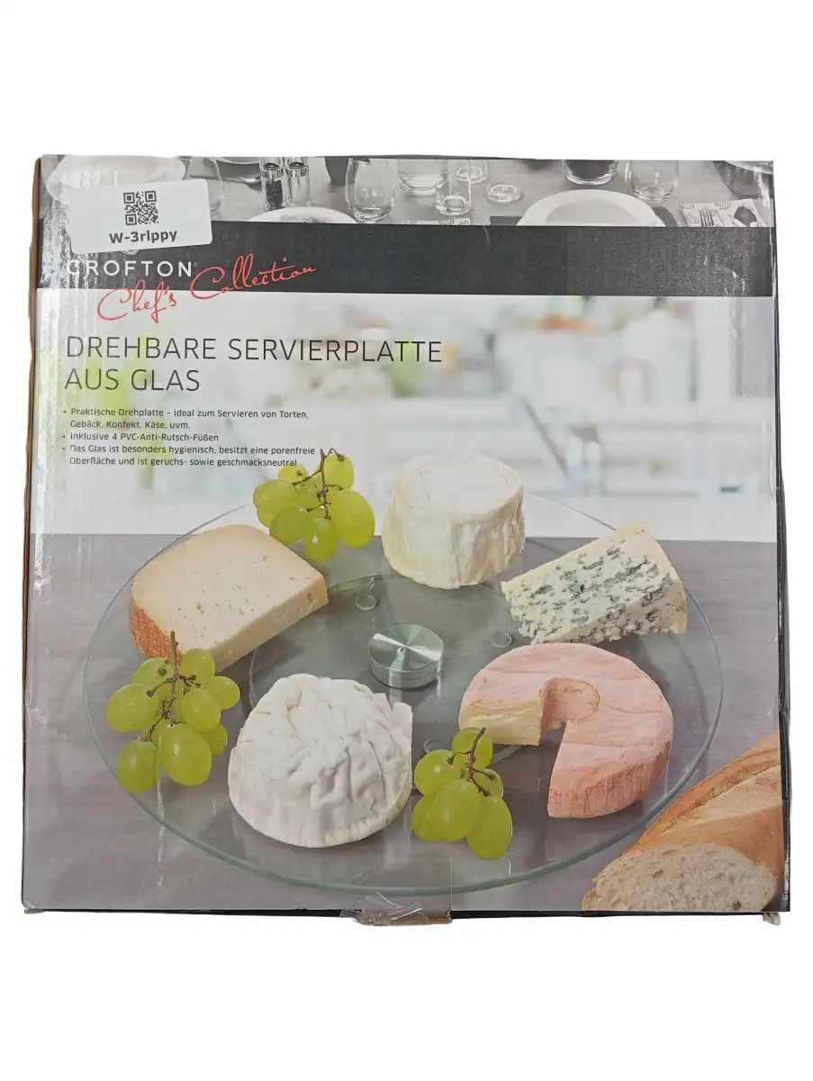 CROFTON Drehteller Chef's Collection 32cm Tortenplatte…