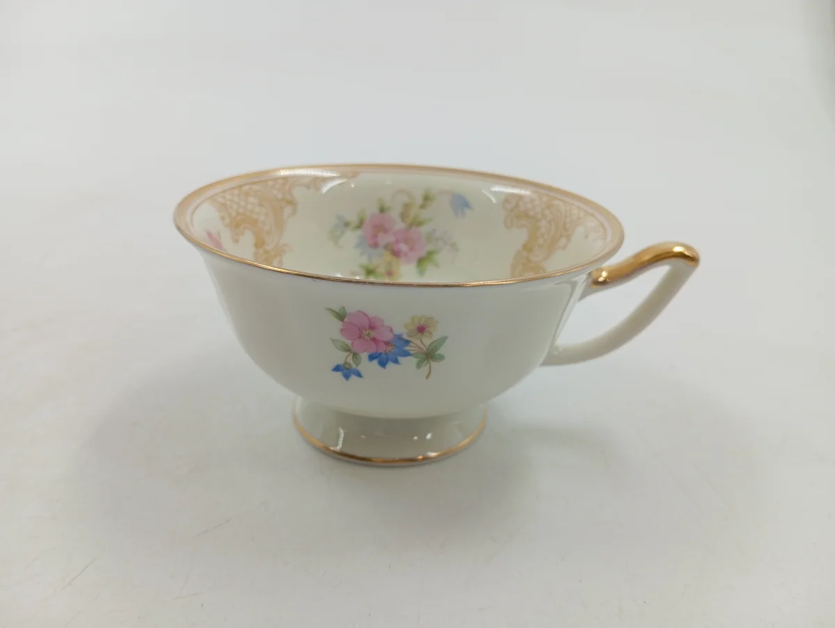 ROSENTHAL Teetasse Weiß Porzellan Blumen Blumenmuster…