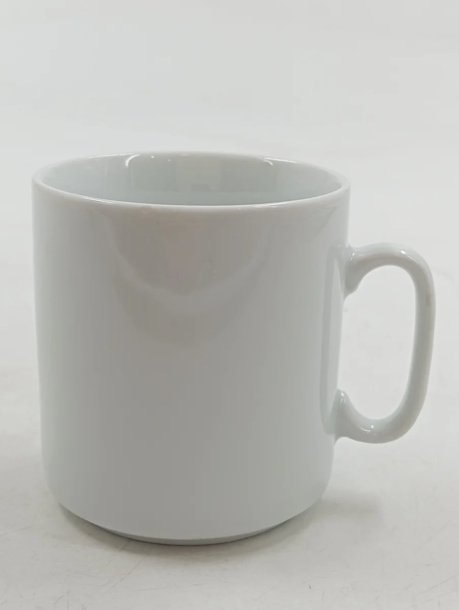 ARZBERG Tasse Weiß Porzellan Uni Klassisch Alltag 1 Teile