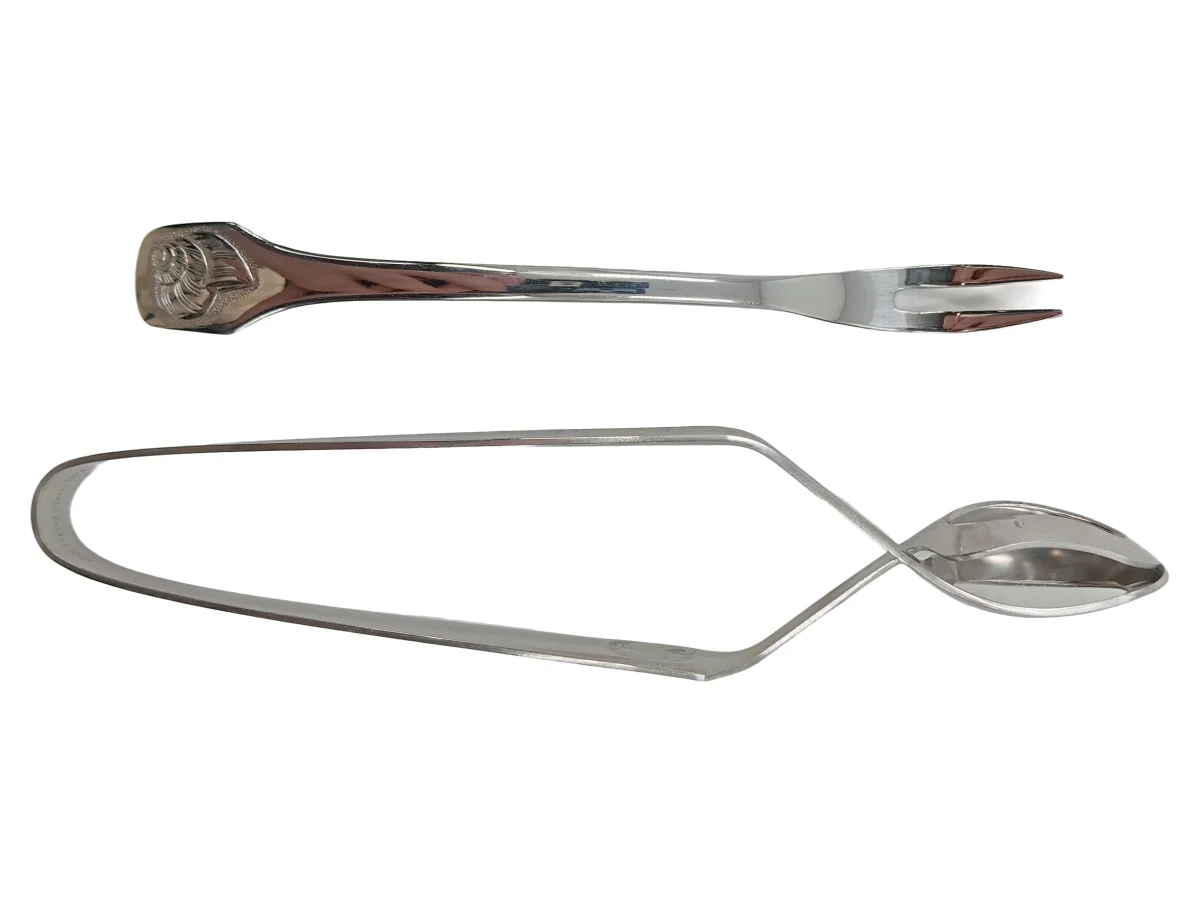 BSF Servierbesteck Schnecken-Set Silber Metall Klassisch…
