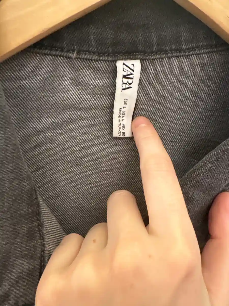 ZARA Jeanskleid Bild 3