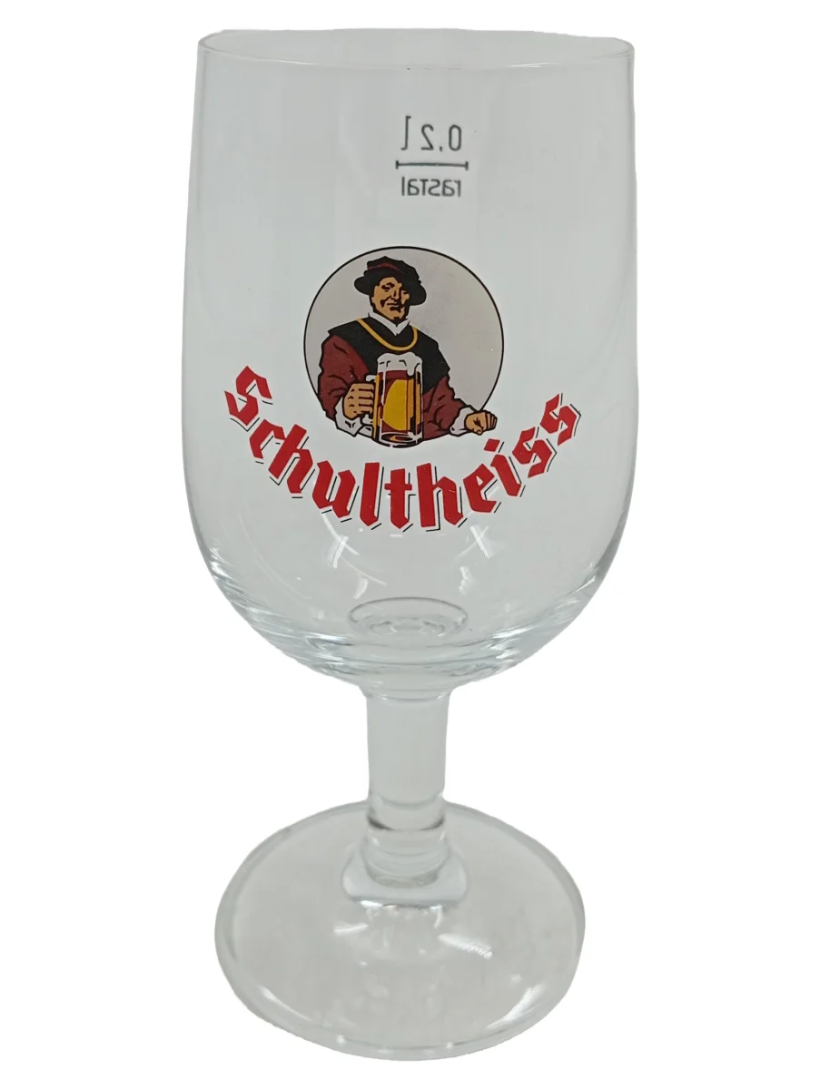 RASTAL Bierglas Schultheiss Transparent Logo-Print…