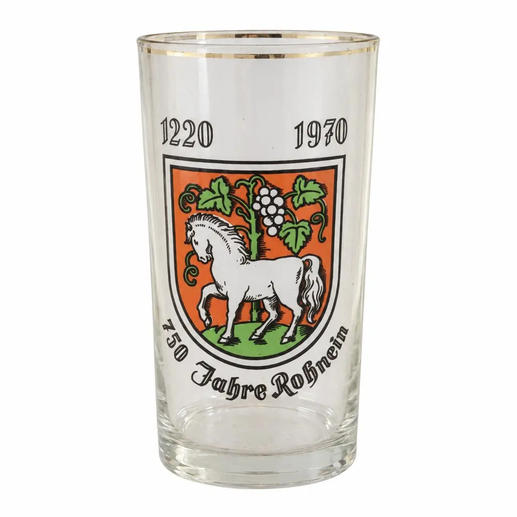 RITZENHOFF Bierglas 1220-1970 Transparent Pferd Grafisch…