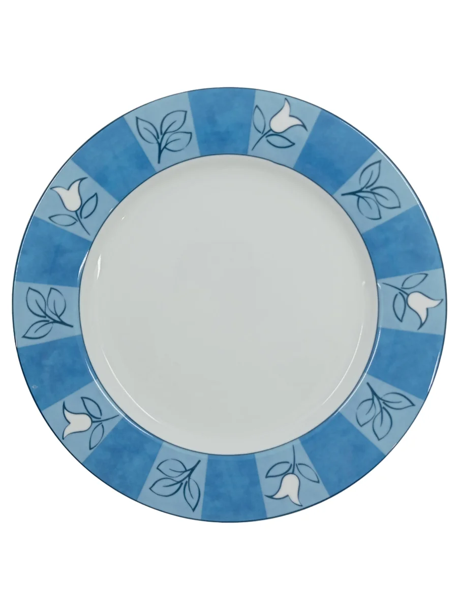 FLIRT BY R&B Speiseteller Blau Porzellan Blumen Florales…
