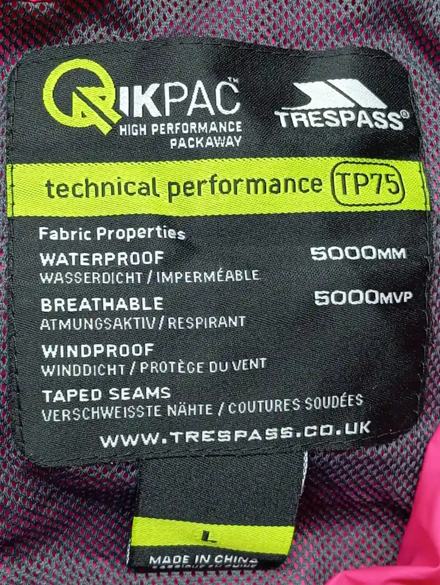 TRESPASS Regenjacke Bild 3