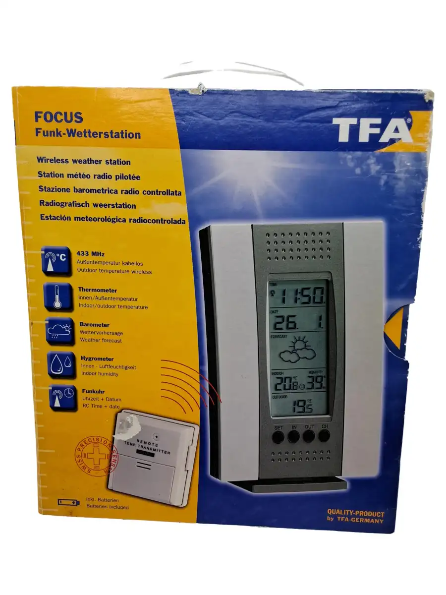 TFA Dostmann Digitale Wetterstation