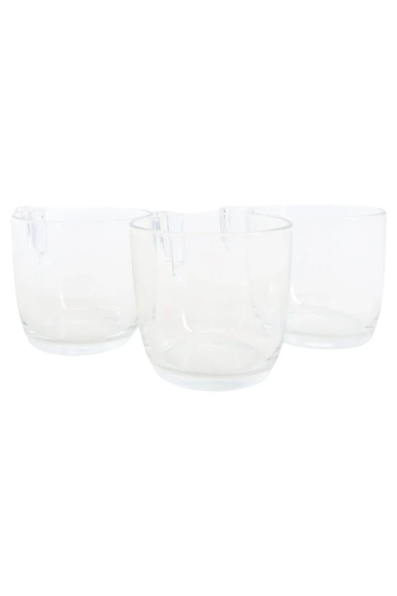 IKEA Teeglas Transparent 3er Set Glas Teetasse Trinkglas