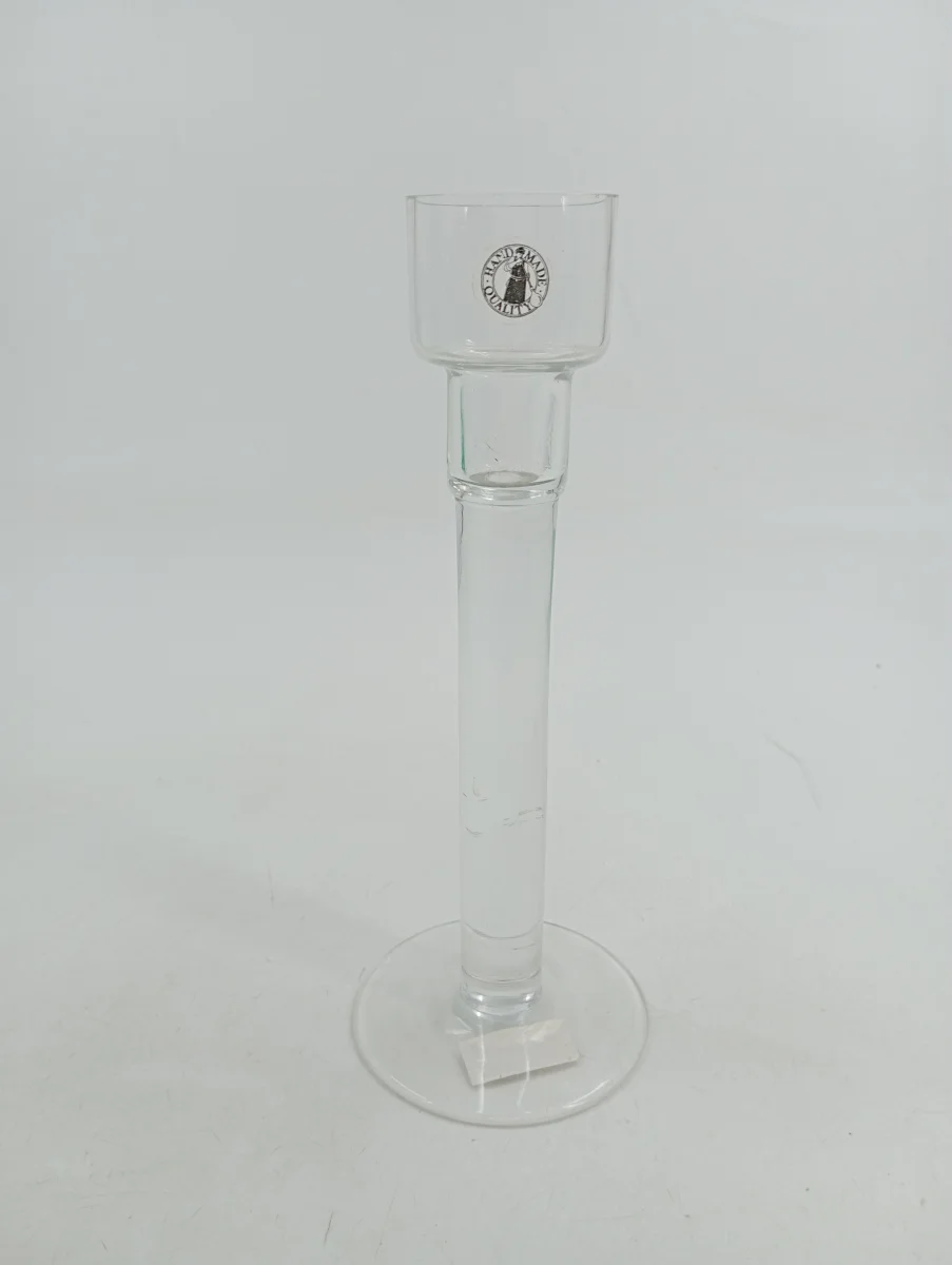 IKEA Kerzenhalter klar 24cm Transparent Glas Zylindrisch…