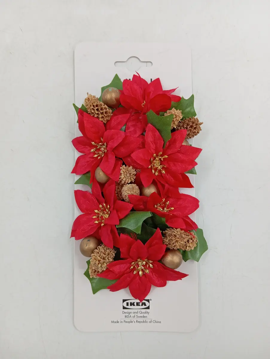 IKEA Weihnachtsdekoration Rote Weihnachtssterne Kugeln…