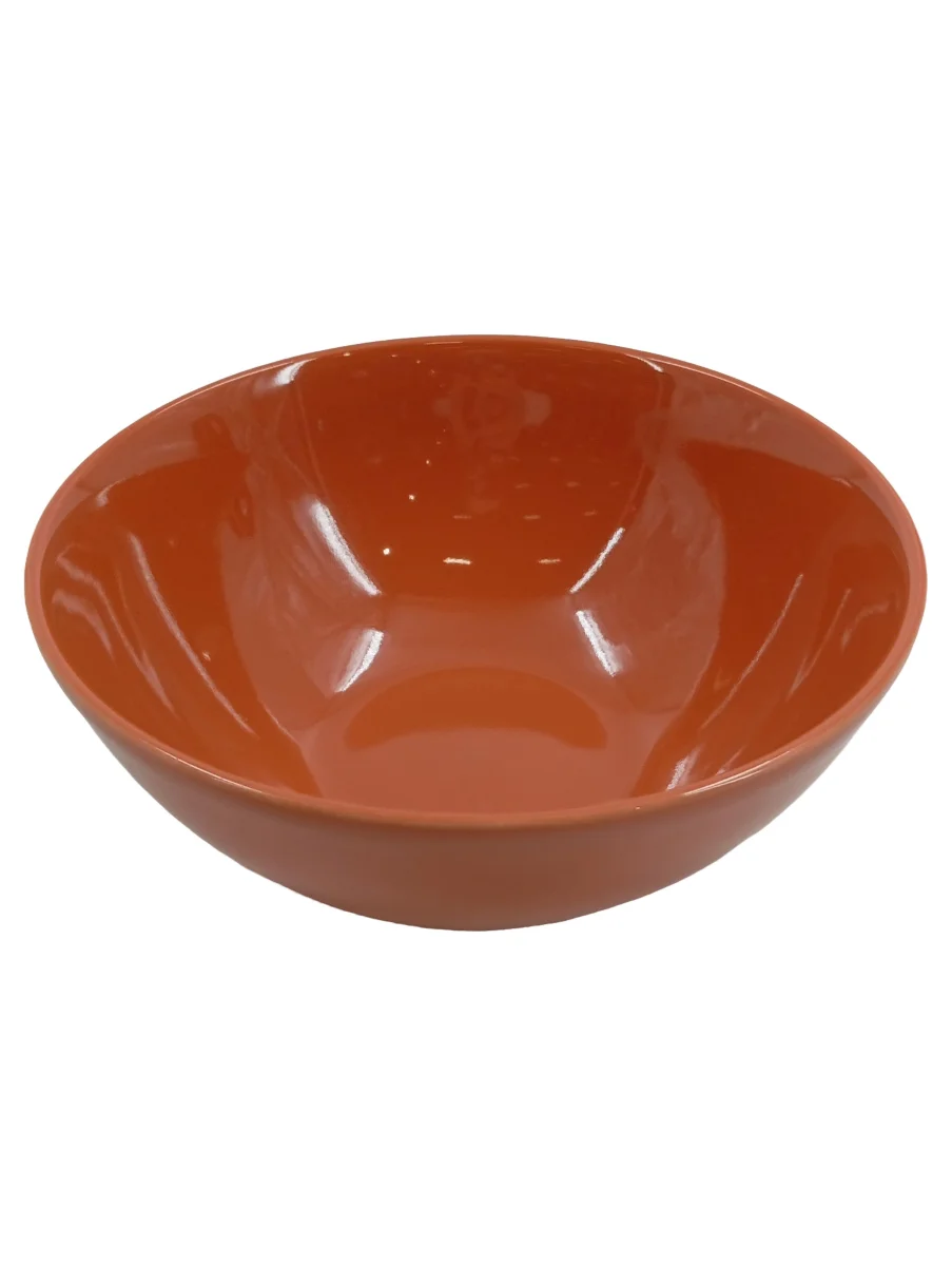IKEA Servierschüssel Orange Porzellan Uni Casual Alltag 16…