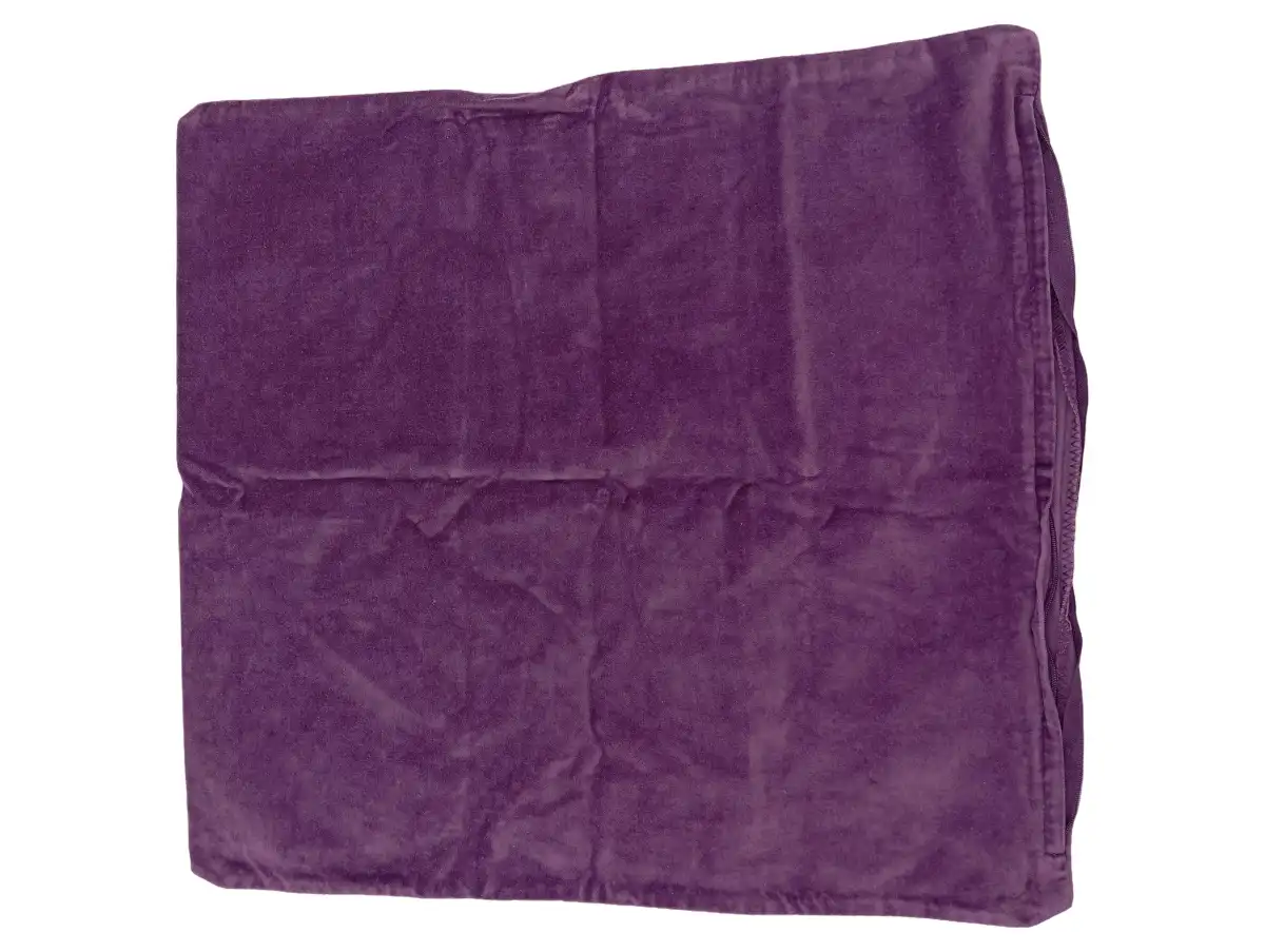 IKEA Kissenbezug SANELA 50x50cm Dunkelviolett Samt Lila…