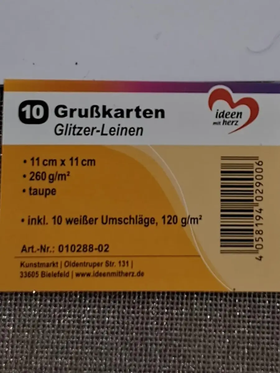 IDEEN MIT HERZ Grußkarten Set Bild 2