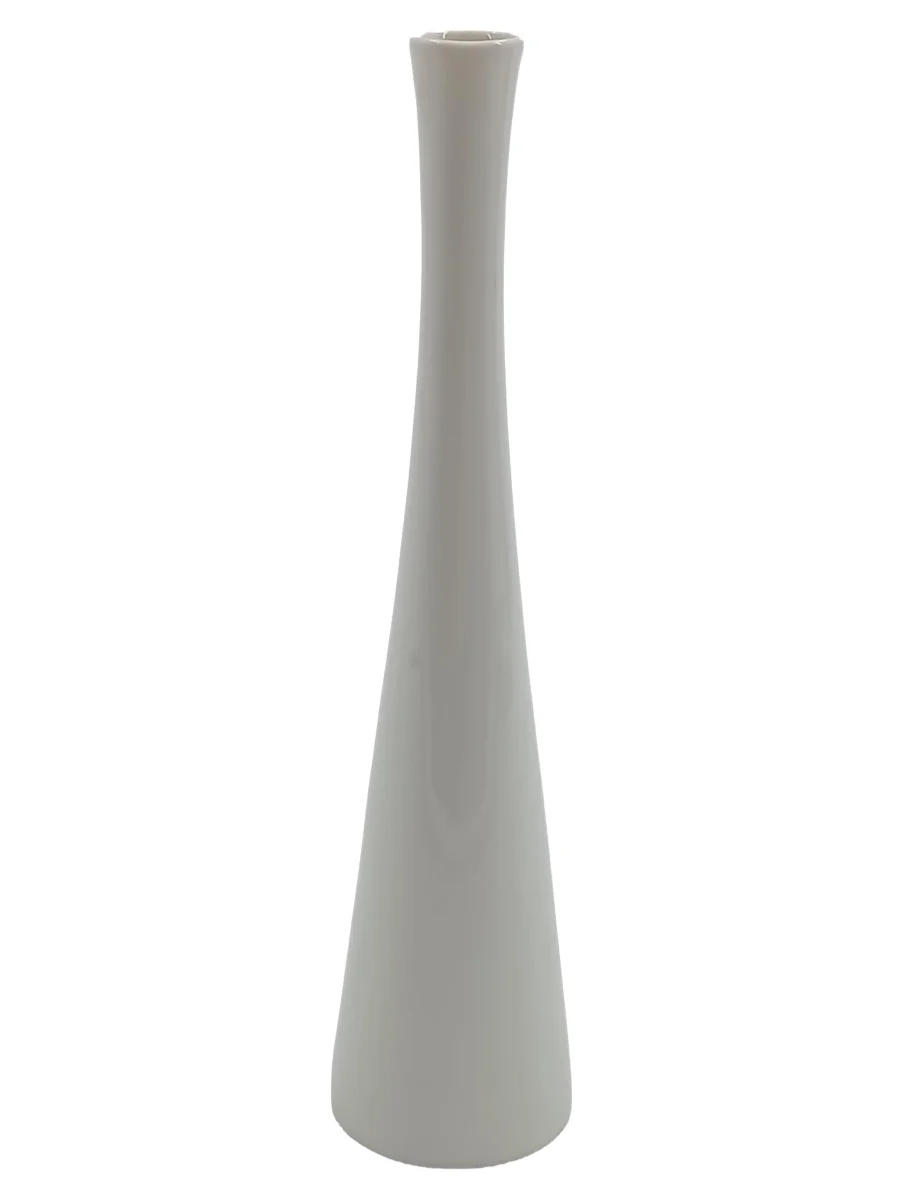 HEINRICH & CO. Vase Weiß Porzellan kegelförmig Uni Modern…