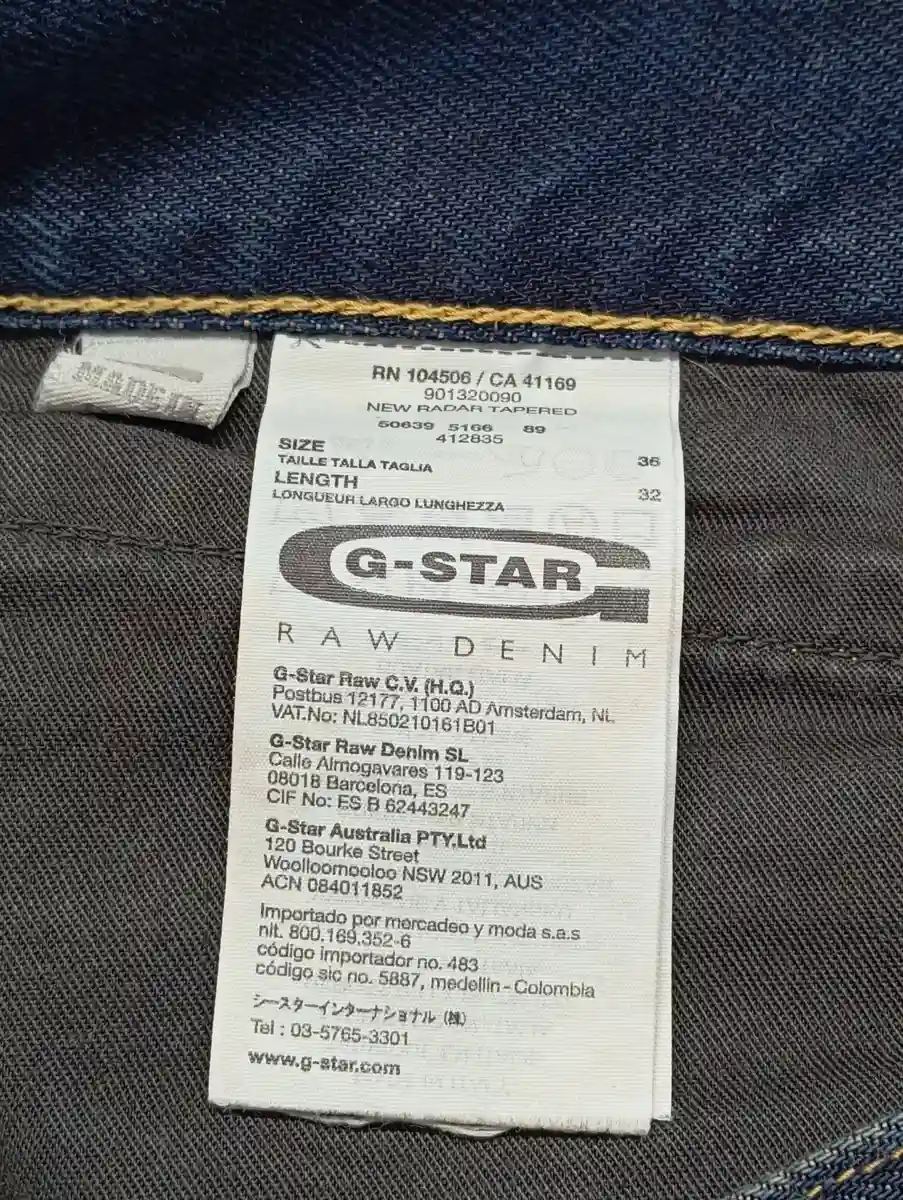 G-STAR RAW Jeans Tapered Fit Bild 3