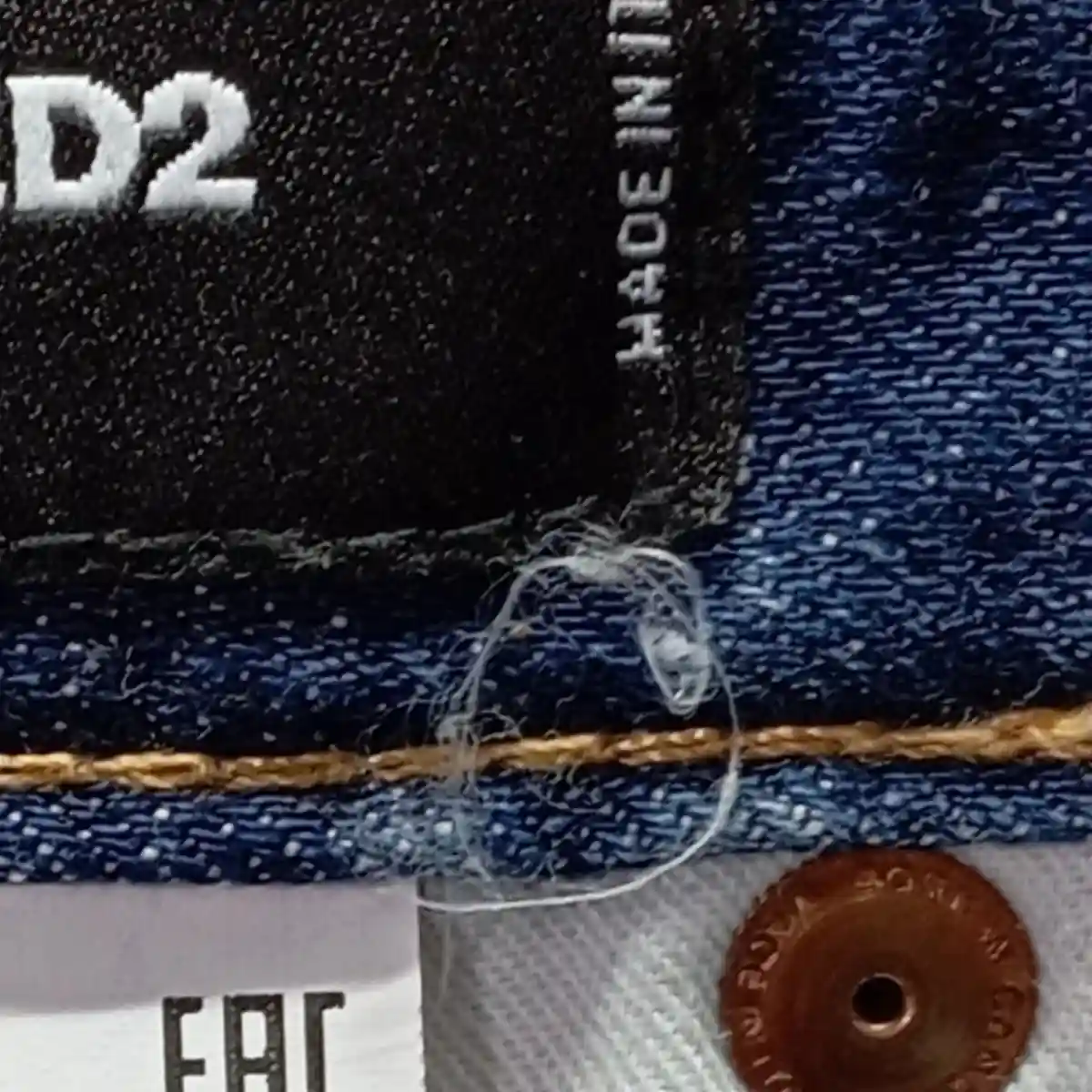 DSQUARED2 Jeans Straight Leg Bild 5